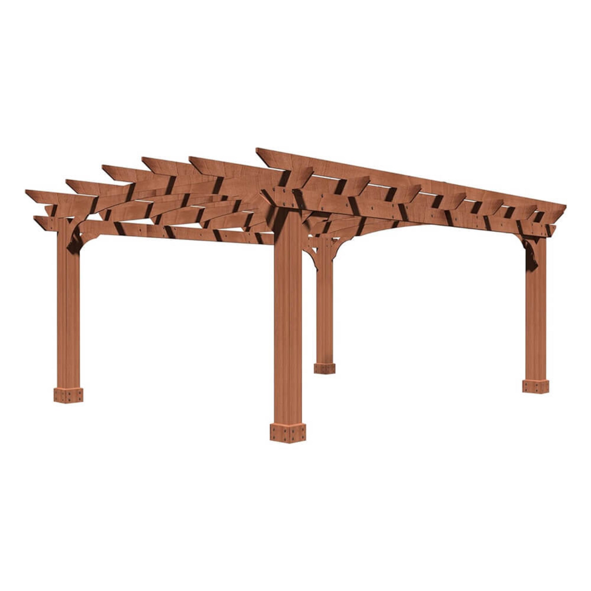 All-Season Backyard Patio Cedar Wood Gazebo Pergola