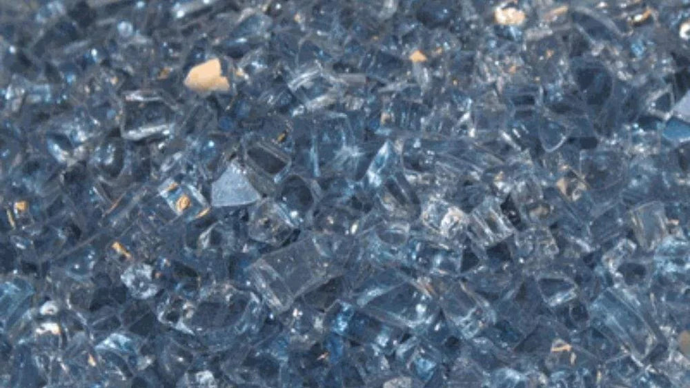 blue crystals for fireplace