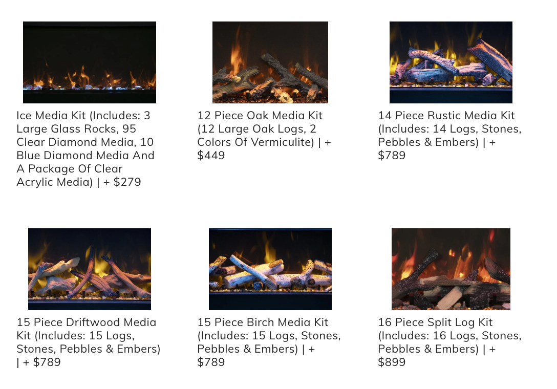 promotional image showing 6 media options available for add on purchase
