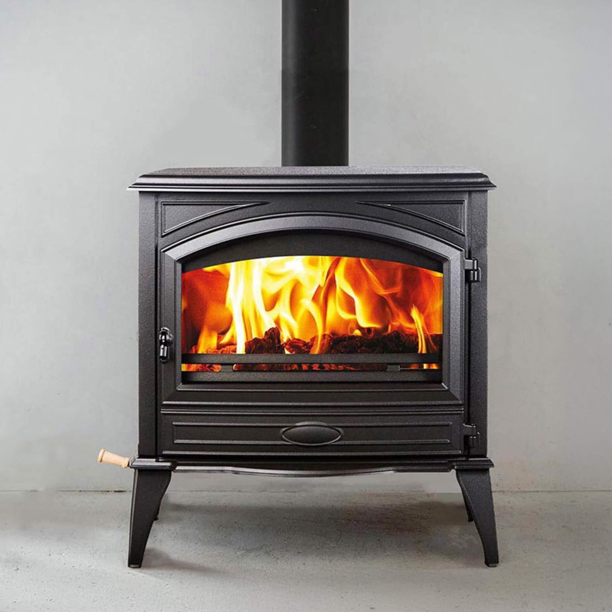 Wood Burning Cast Iron Stove Fireplace