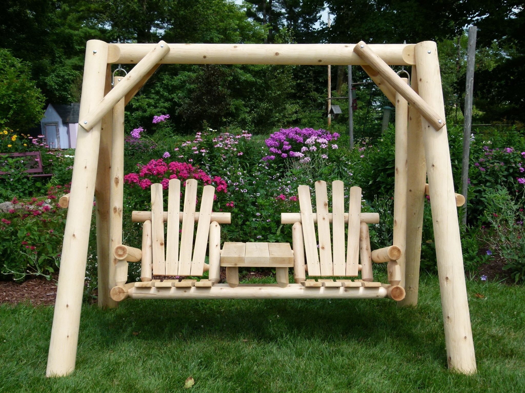 Wooden Swing for Your Garden