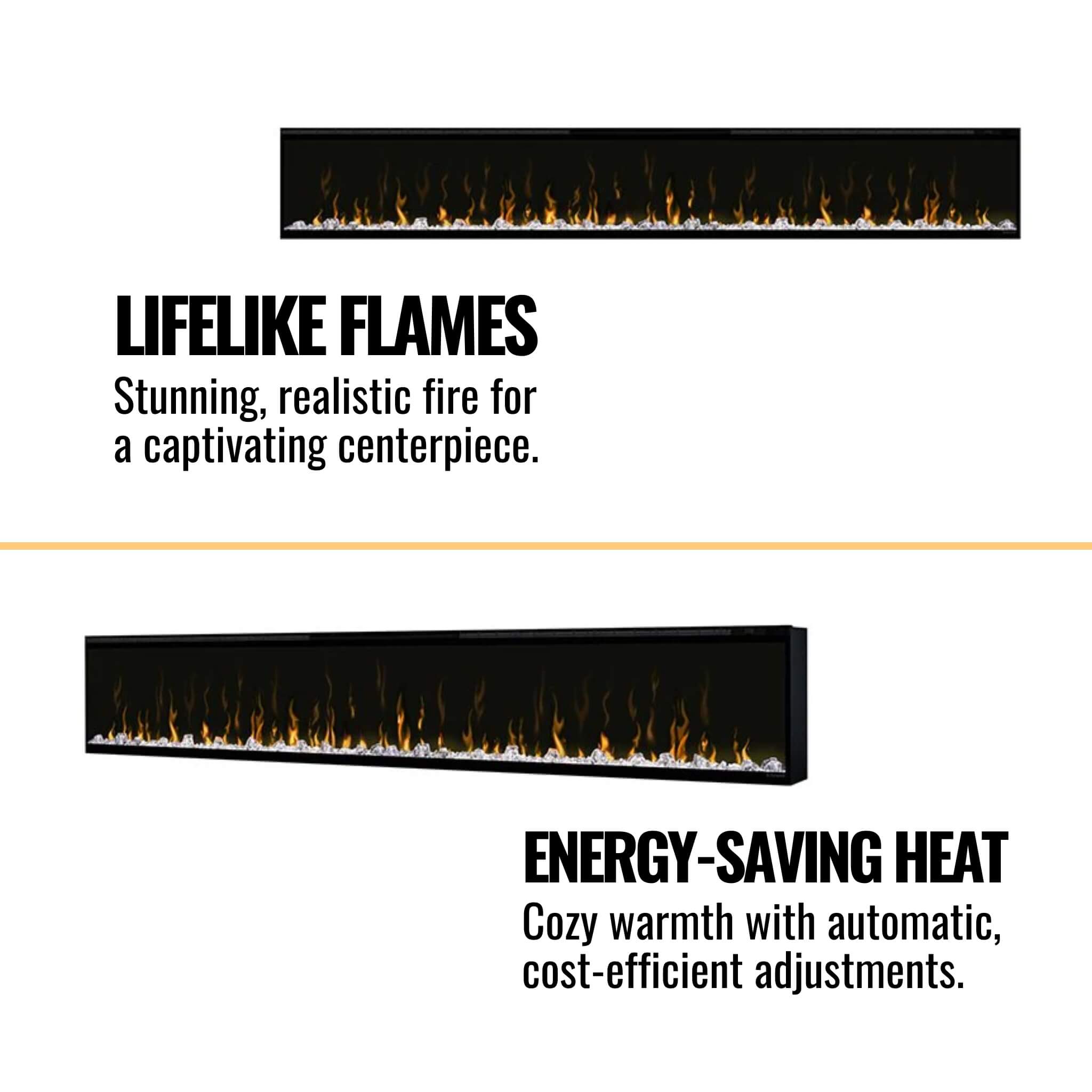 Dimplex IgniteXL 100-Inch Built-In Linear Electric Fireplace