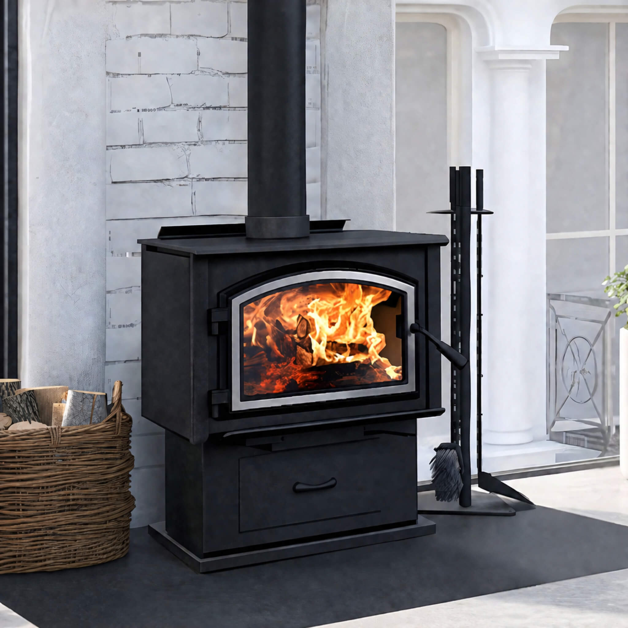 EMPIRE WOOD BURNING STOVE