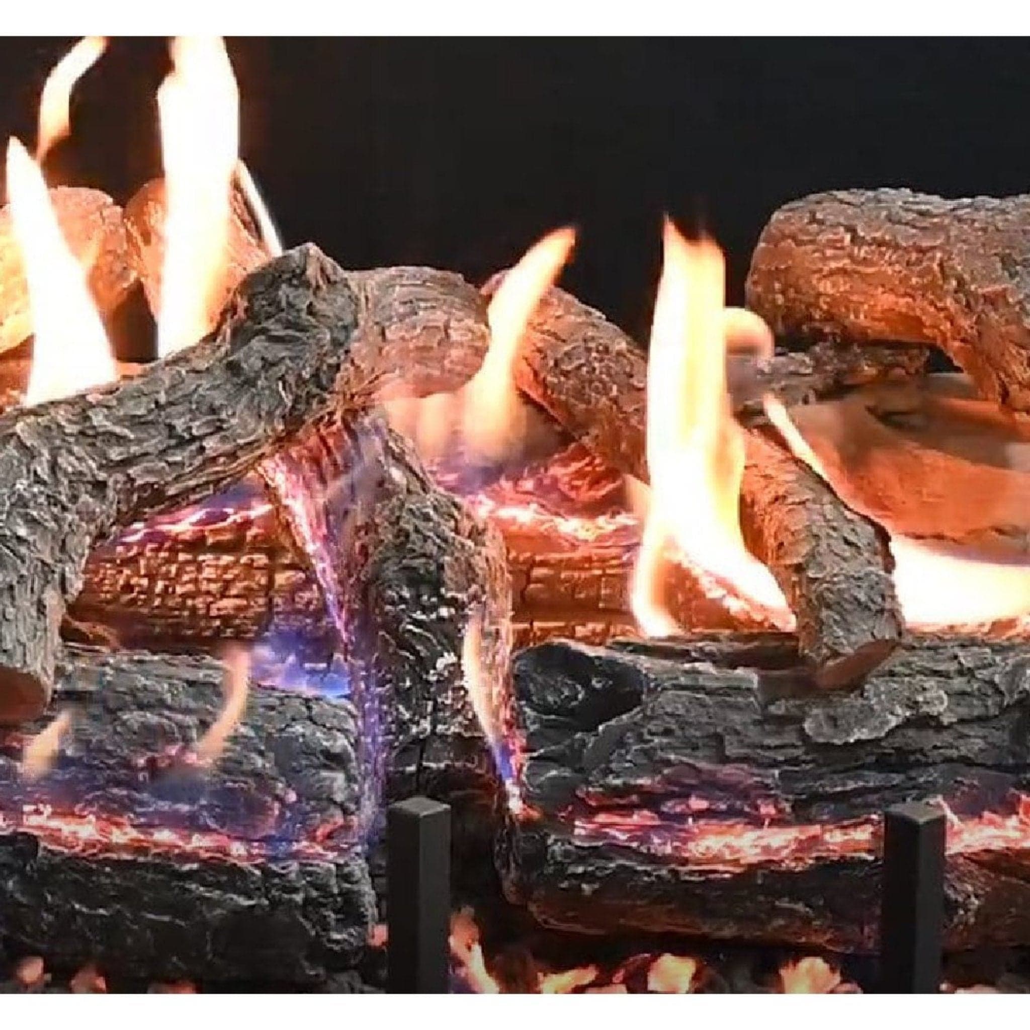 Grand Canyon Glowfire Arizona Weathered Oak Charred Gas Logs