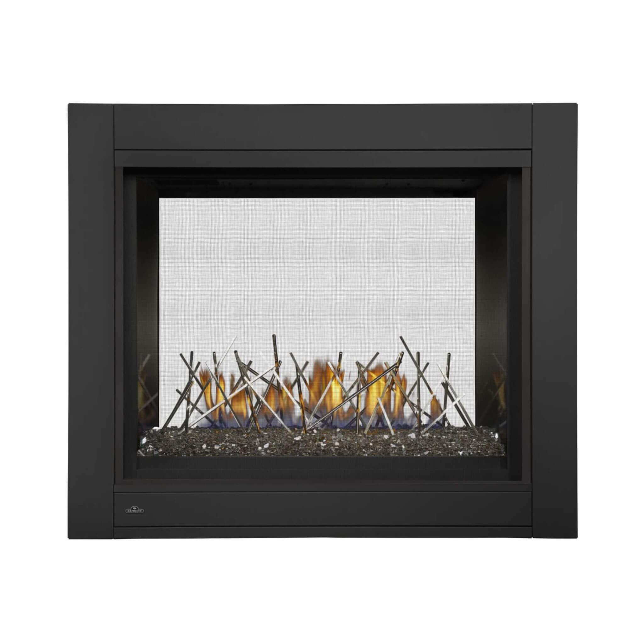 SEE THROUGH GLASS EMBER BED