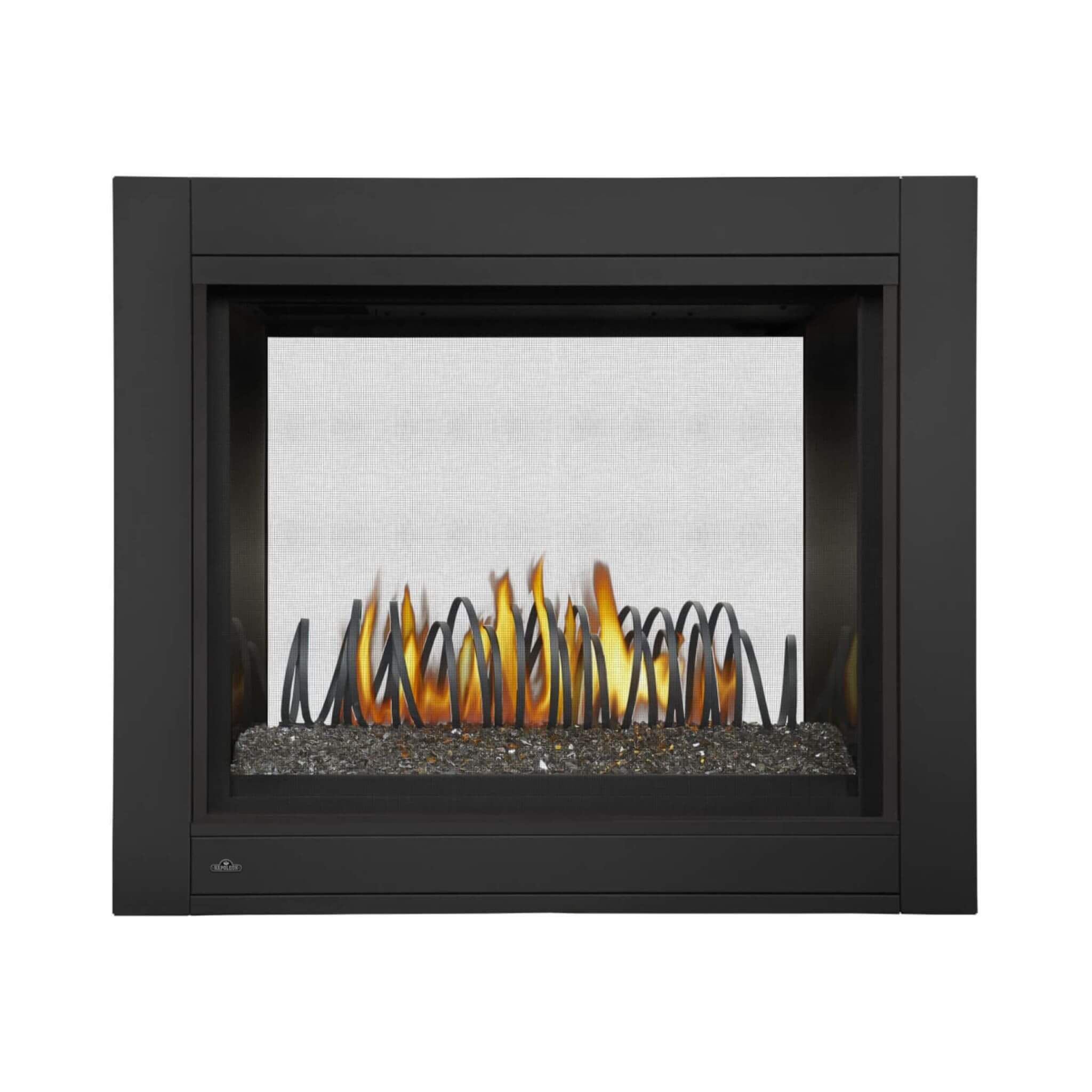 SEE THROUGH GLASS EMBER BED