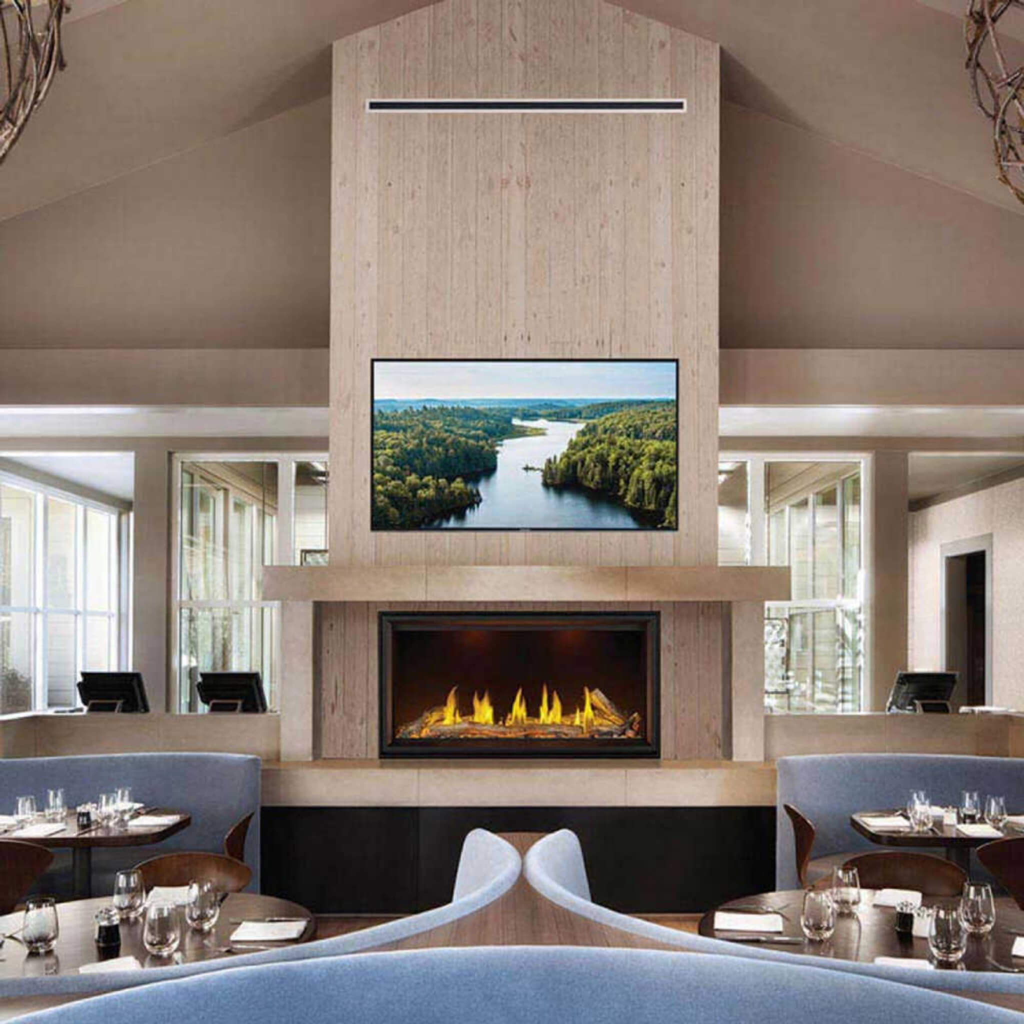 Napoleon Tall Linear Natural Gas Fireplace