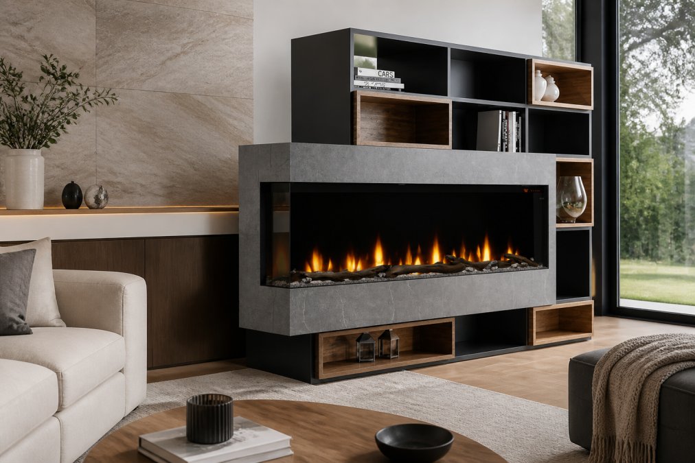 How to Choose Fireplace Size for Your Living Room