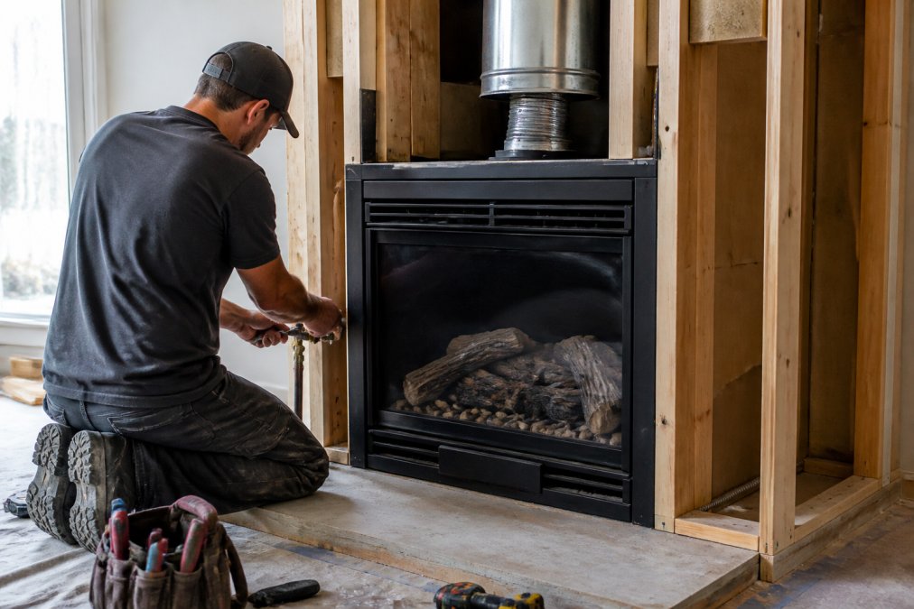 How to Install a Gas Fireplace Safely