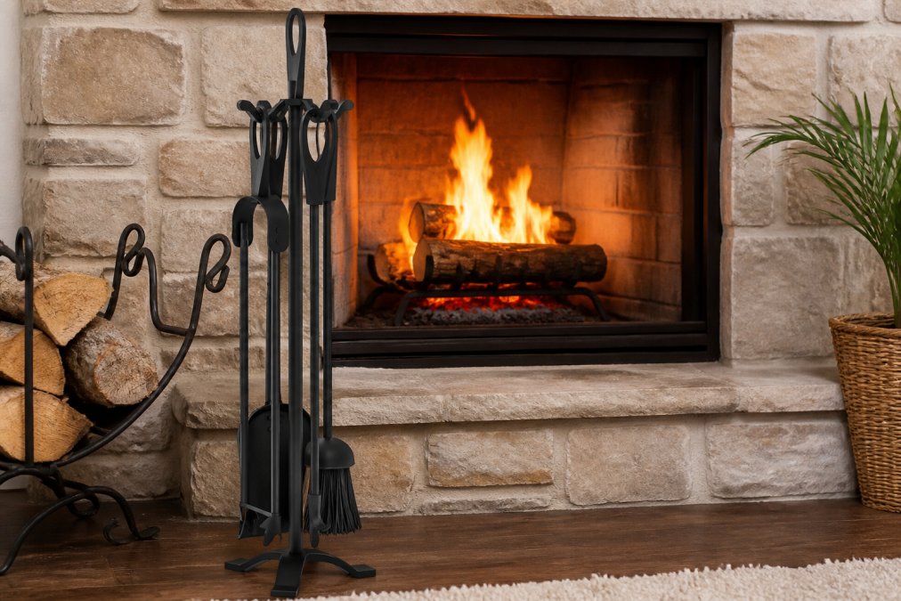 Premium Fireplace Accessory Sets for Sale