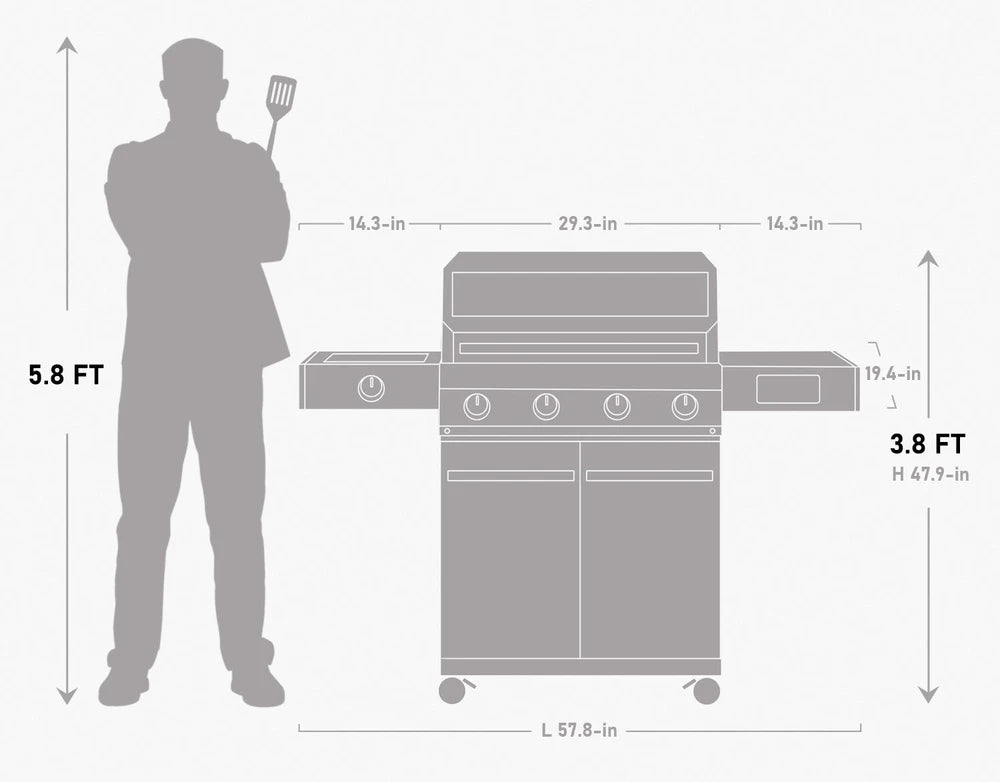 Clearview Gas Grill