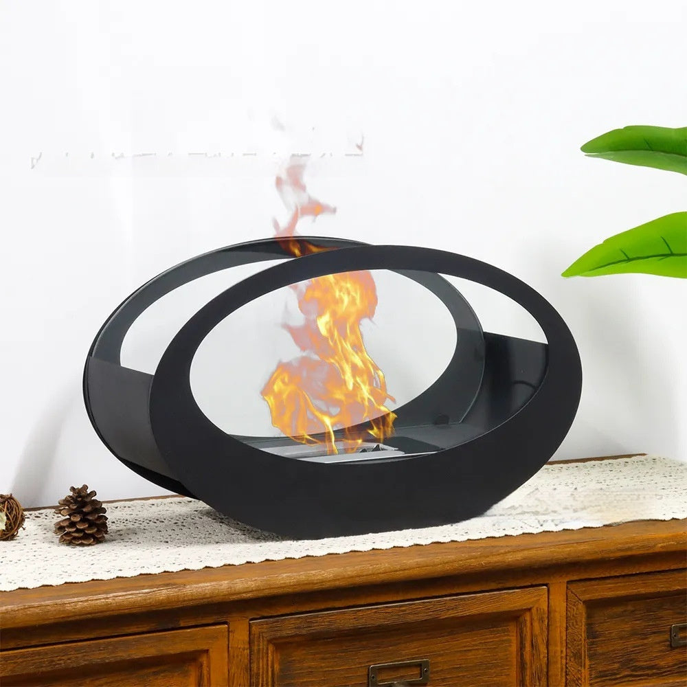 Oval Desktop Zen Flame