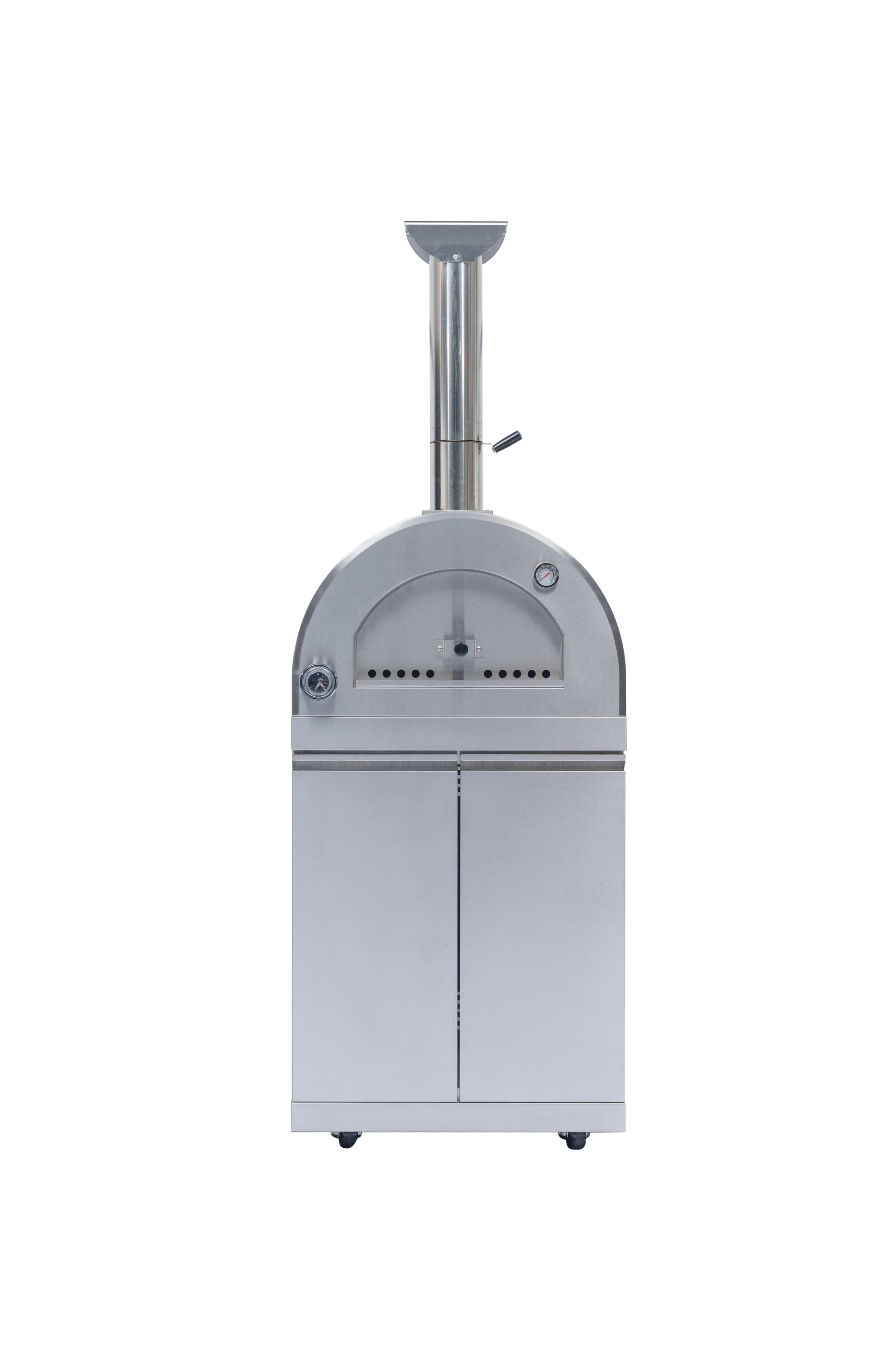 Outdoor Kitchen Island Grill with Pizza Oven