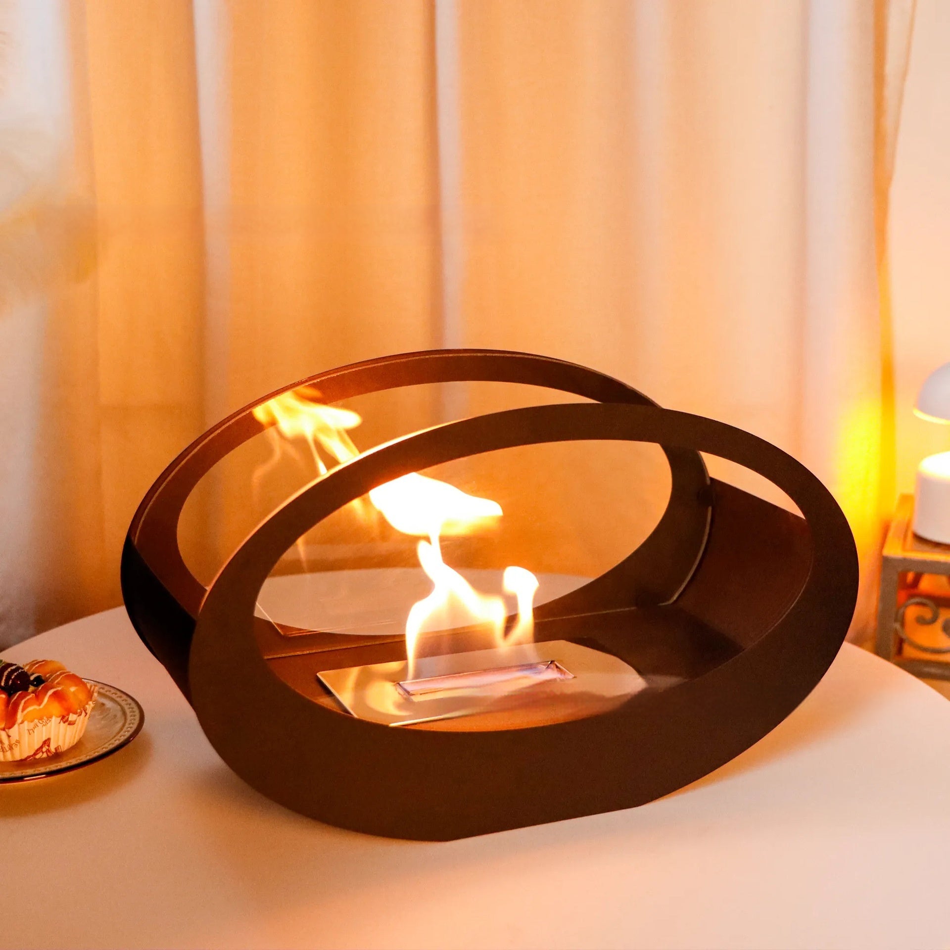 Oval Desktop Zen Flame