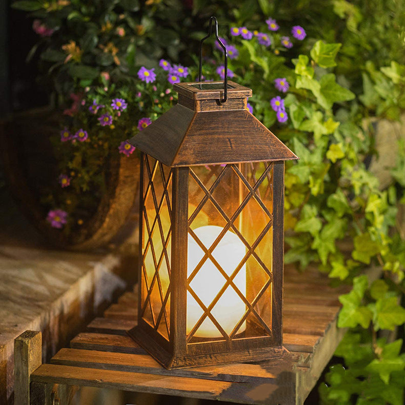 Outdoor Solar Wind LED Lantern