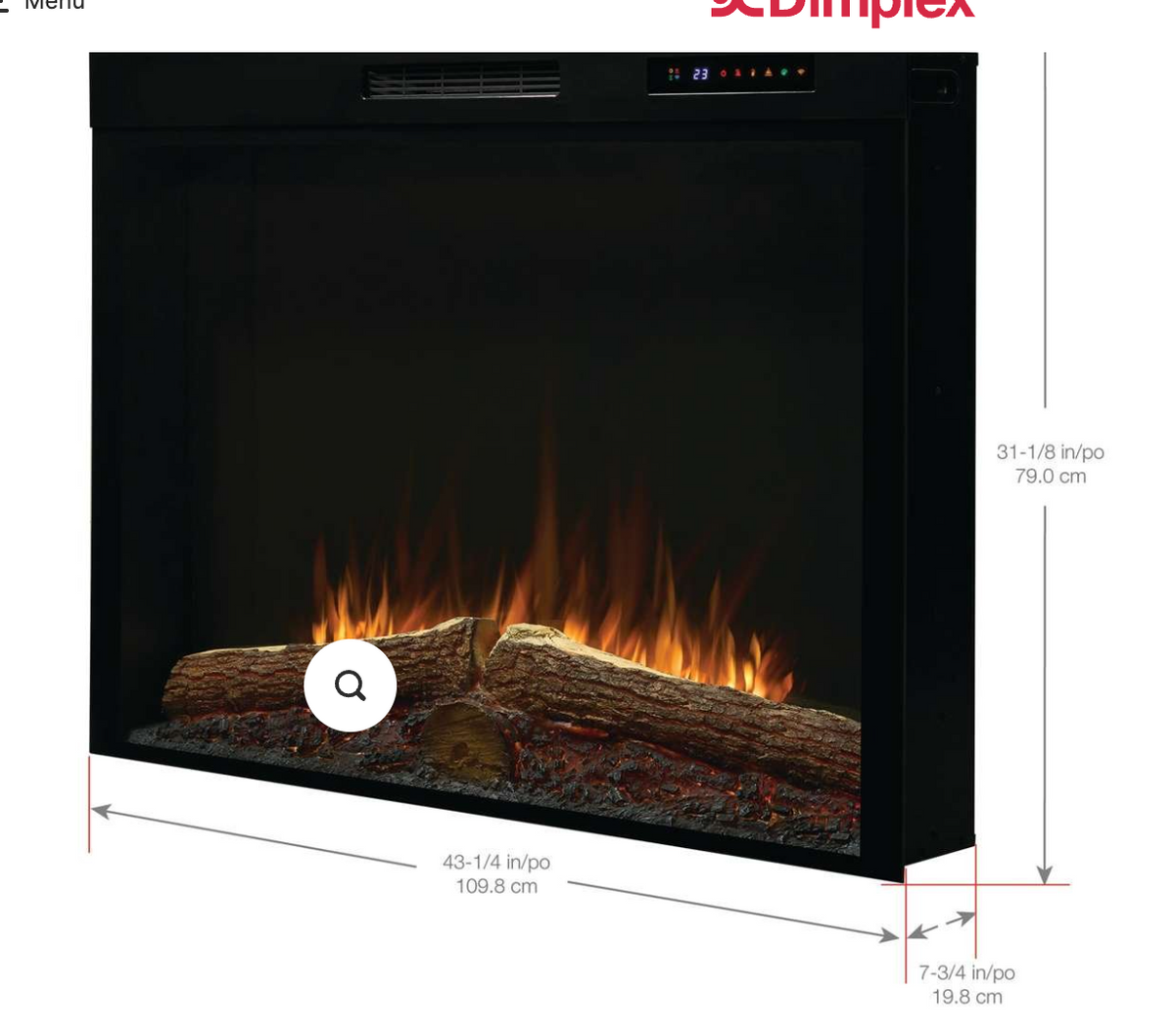 Dimplex Vital Spark 42" Electric Firebox