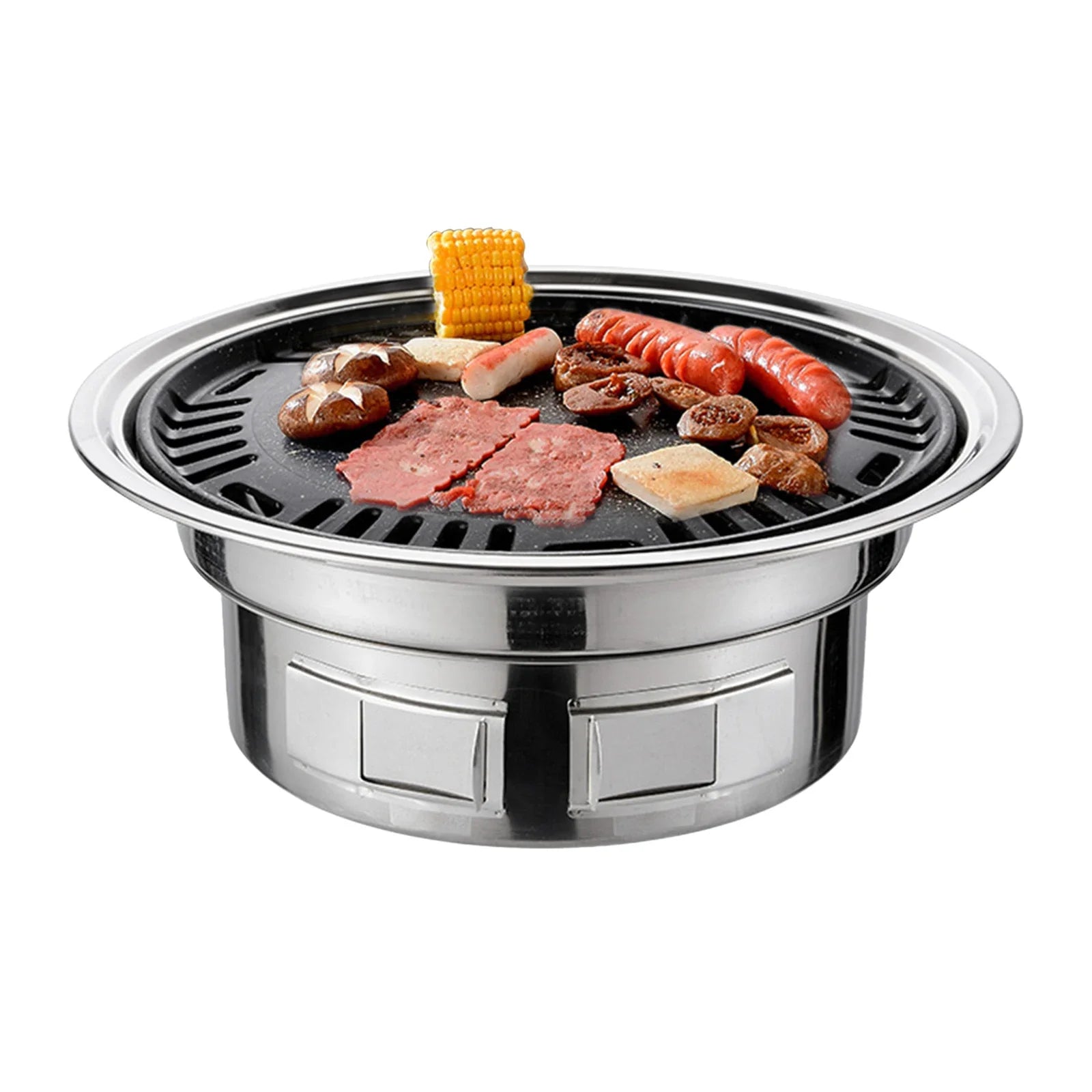 13Inch Korean BBQ Grill Multifunctional Charcoal Barbecue Grilll Stove