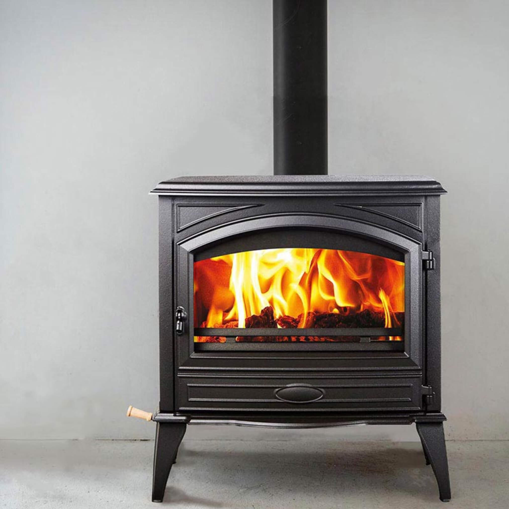 Wood Burning Cast Iron Stove Fireplace