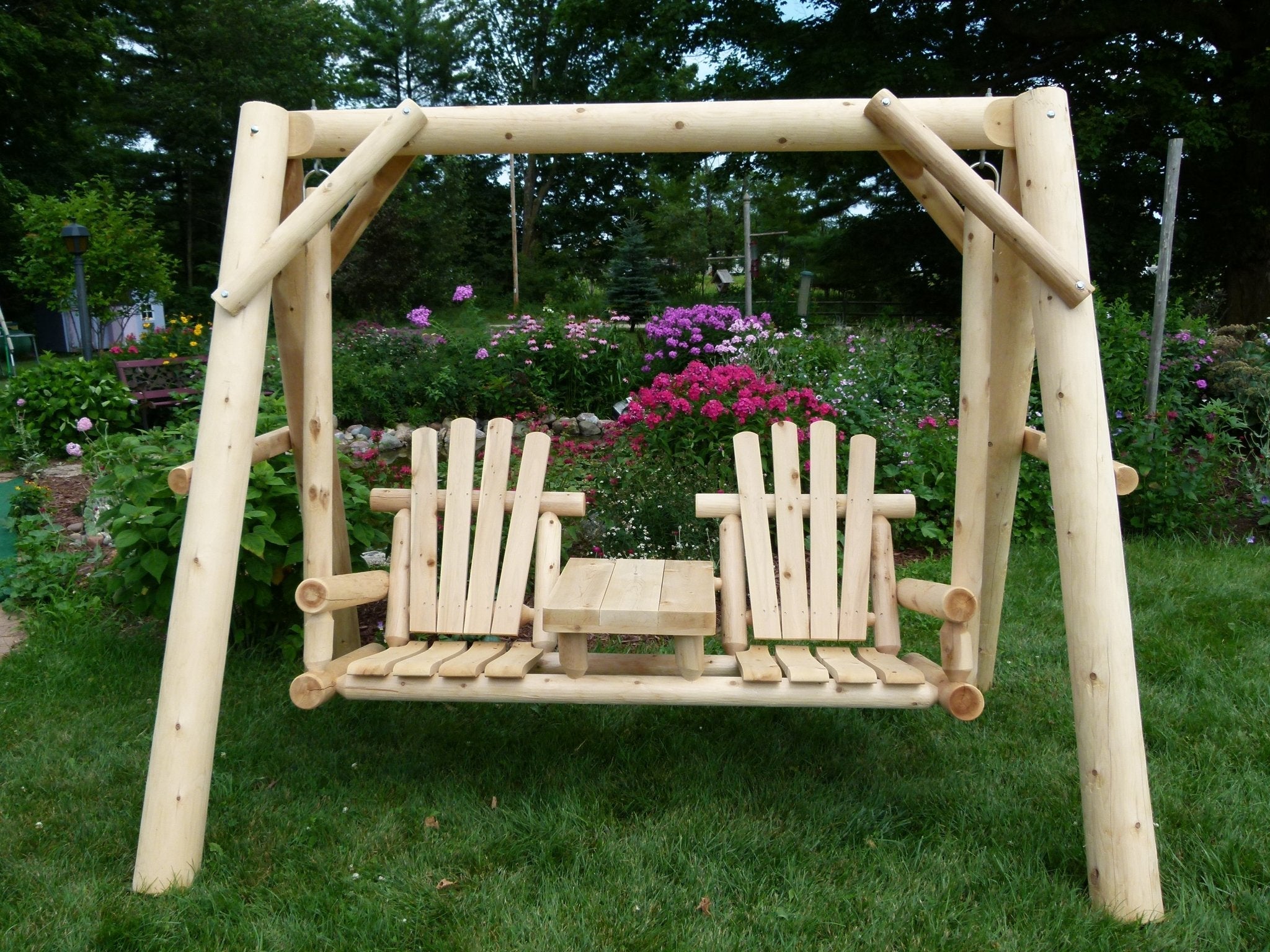 Wooden Swing for Your Garden