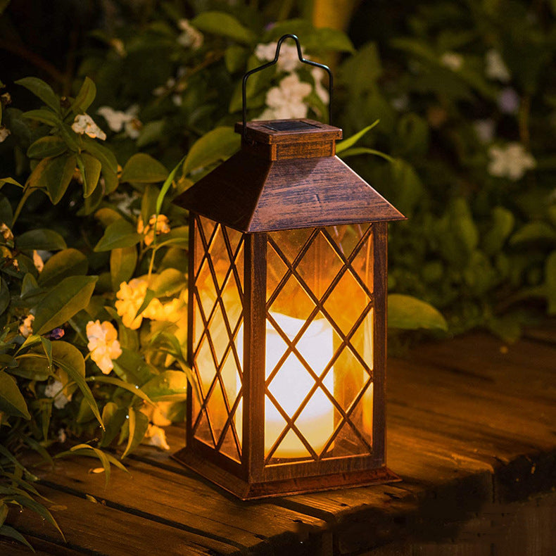 Outdoor Solar Wind LED Lantern