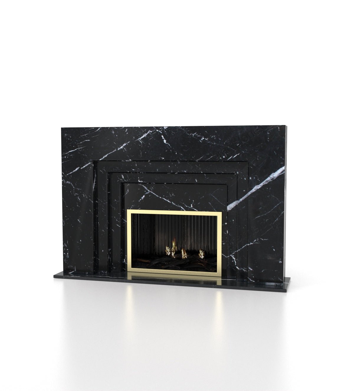 Cronos Marble Fireplace