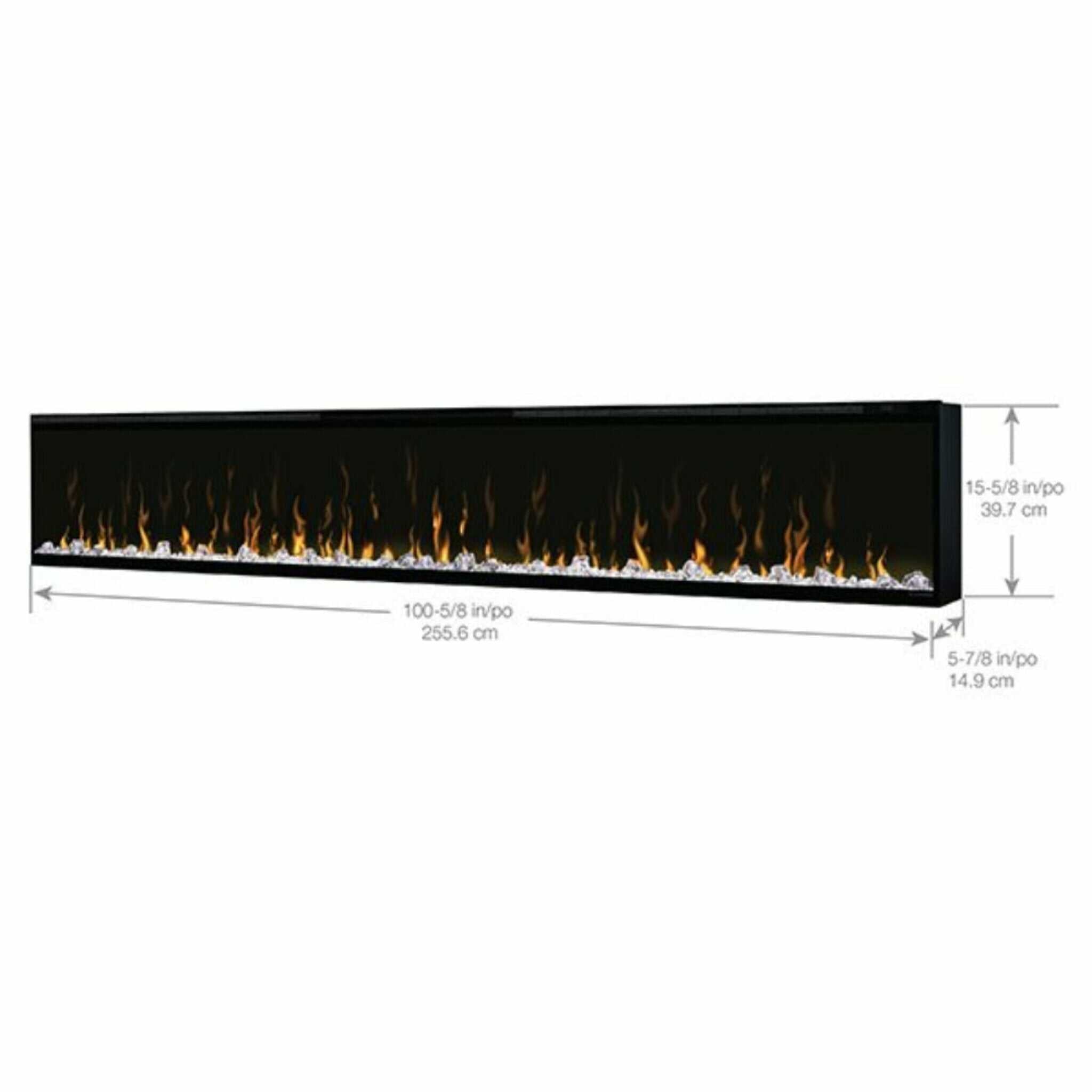 Dimplex IgniteXL 100-Inch Built-In Linear Electric Fireplace