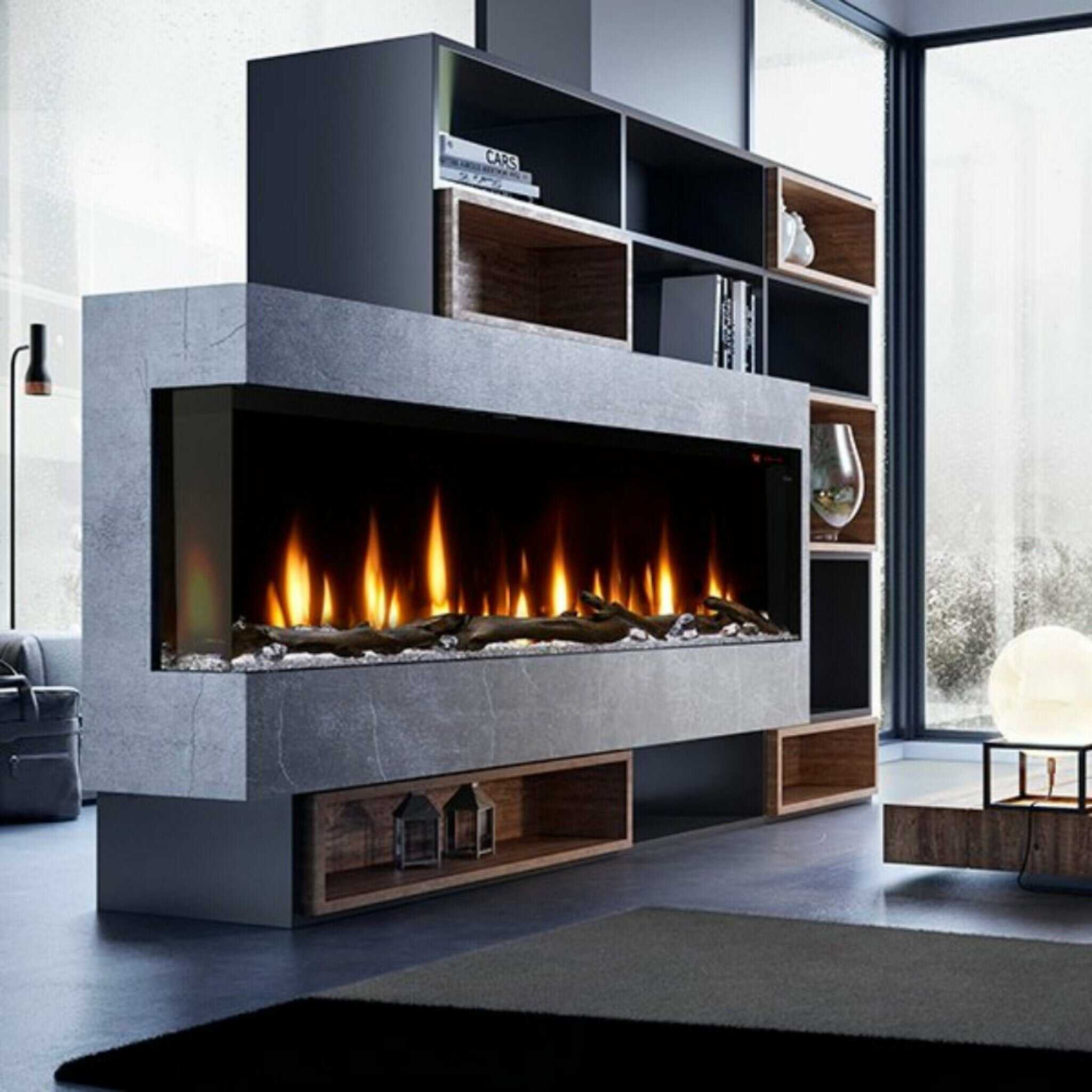 Dimplex IgniteXL Bold 74-Inch Deep Built-In Linear Electric Fireplace