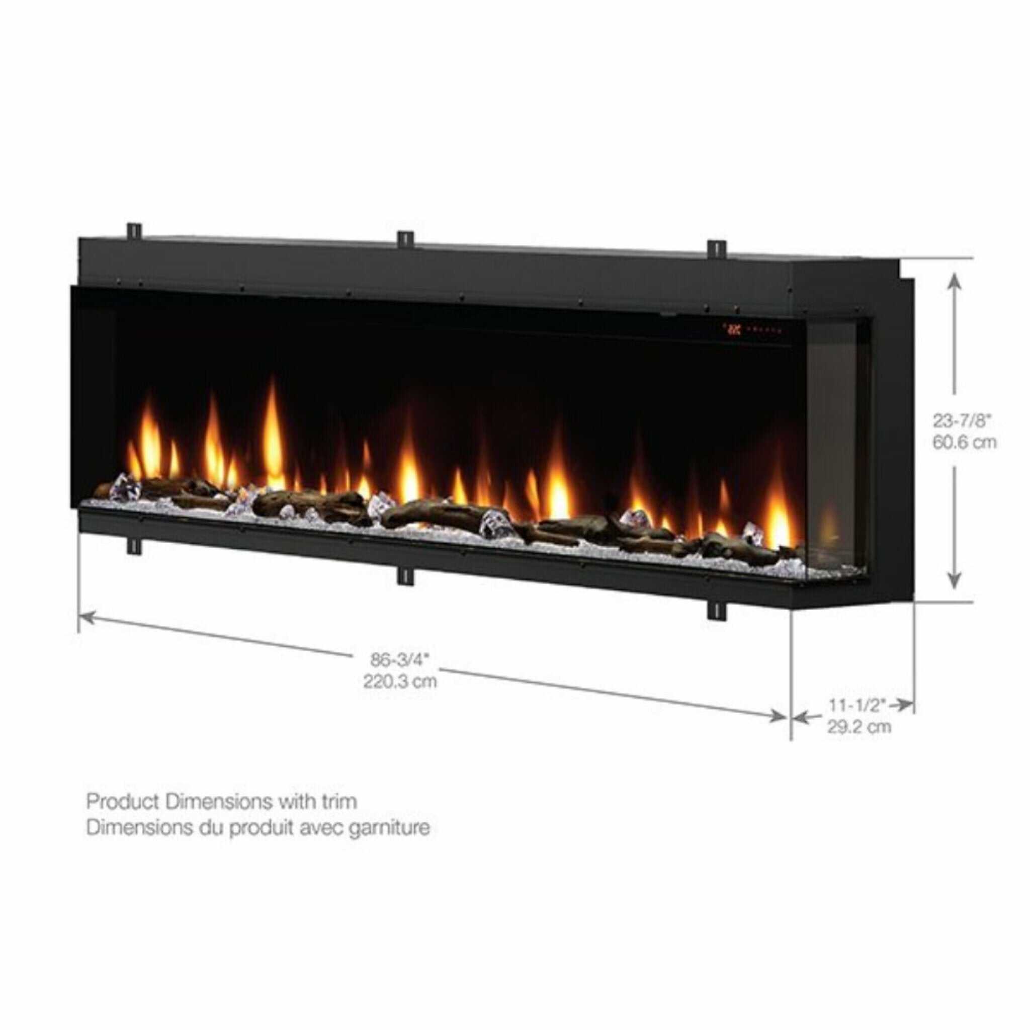 Dimplex IgniteXL Bold 88-Inch Linear Electric Fireplace