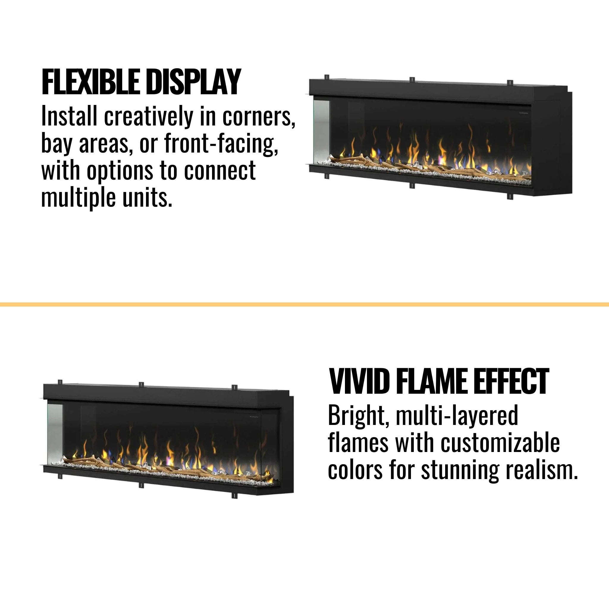 Dimplex IgniteXL Bold 88-Inch Linear Electric Fireplace