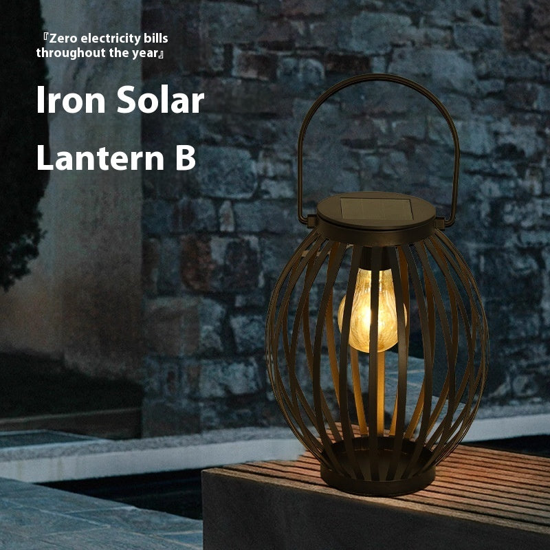 Solar Iron Lamp