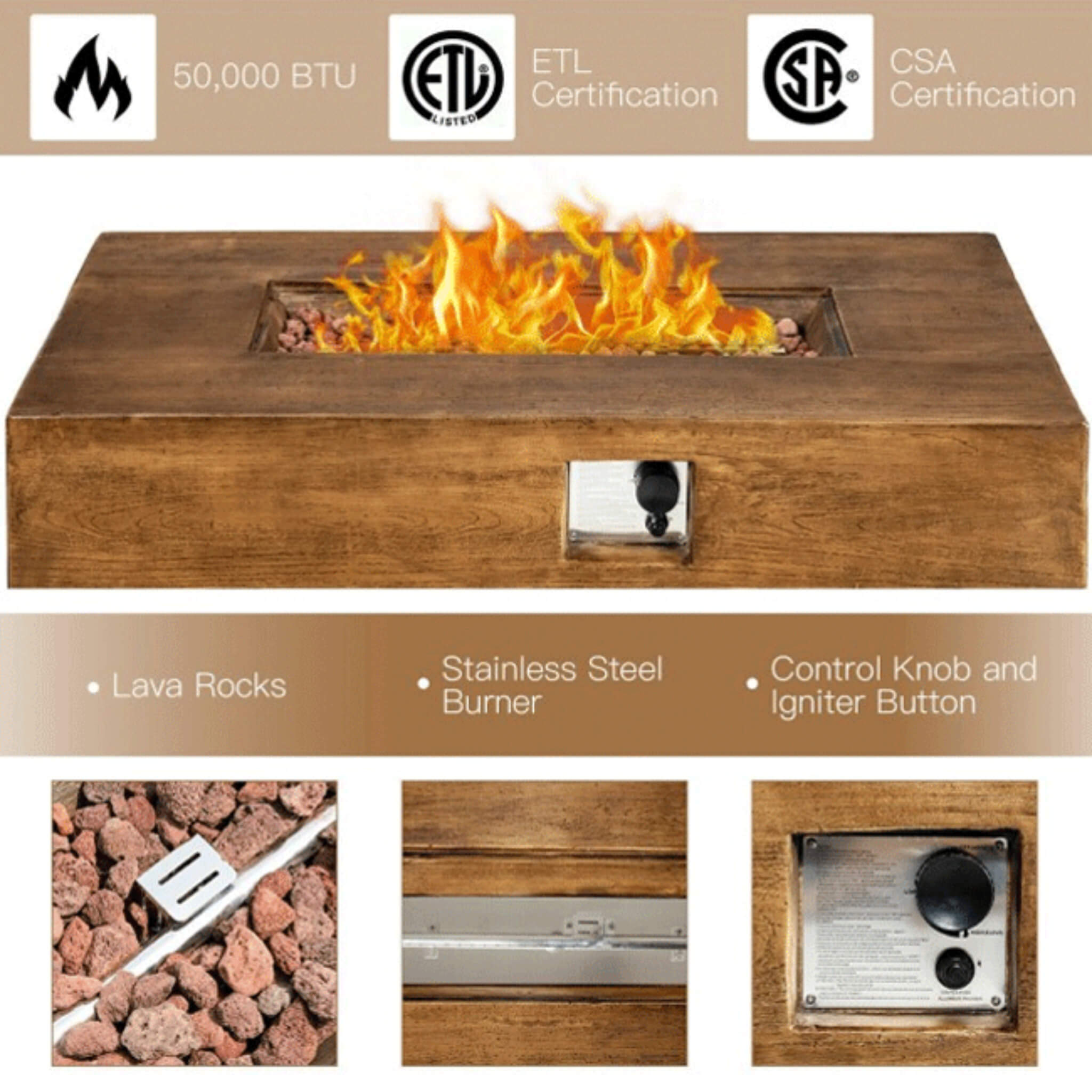 Fire Pit Table