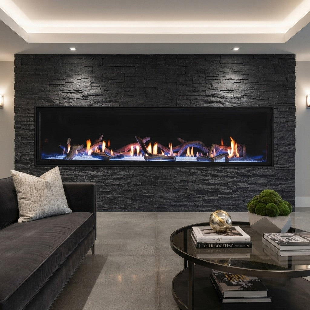 Empire Boulevard 72" Linear Direct-Vent Gas Fireplace