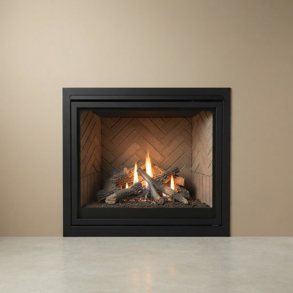 Madison Clean Face Deluxe 36" Gas Fireplace