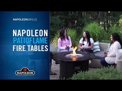 Video Napoleon St. Tropez fire table