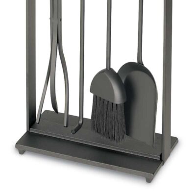 Pilgrim Soldiered Row Modern Fireplace Tool Set