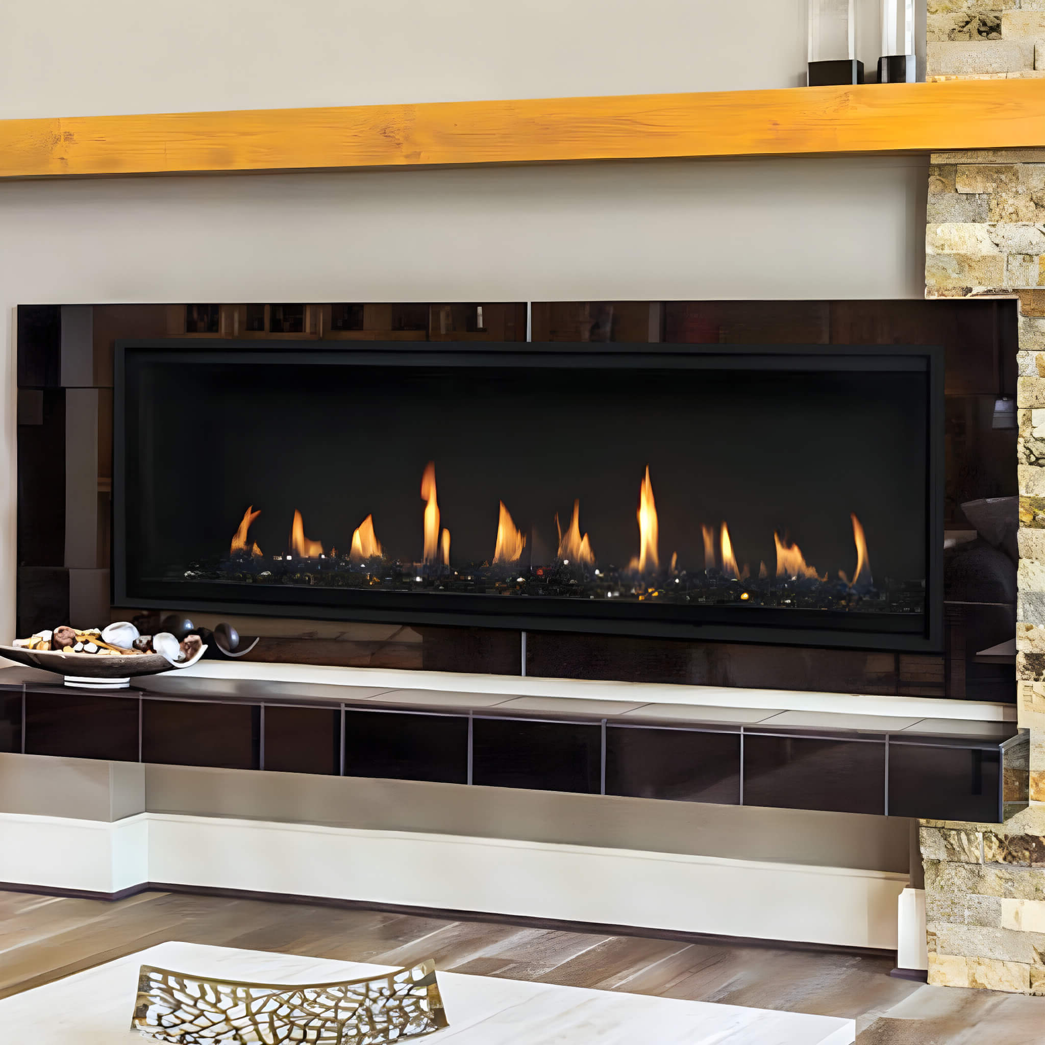 Superior Fireplaces 48-Inch Linear Direct Vent  Gas Fireplace