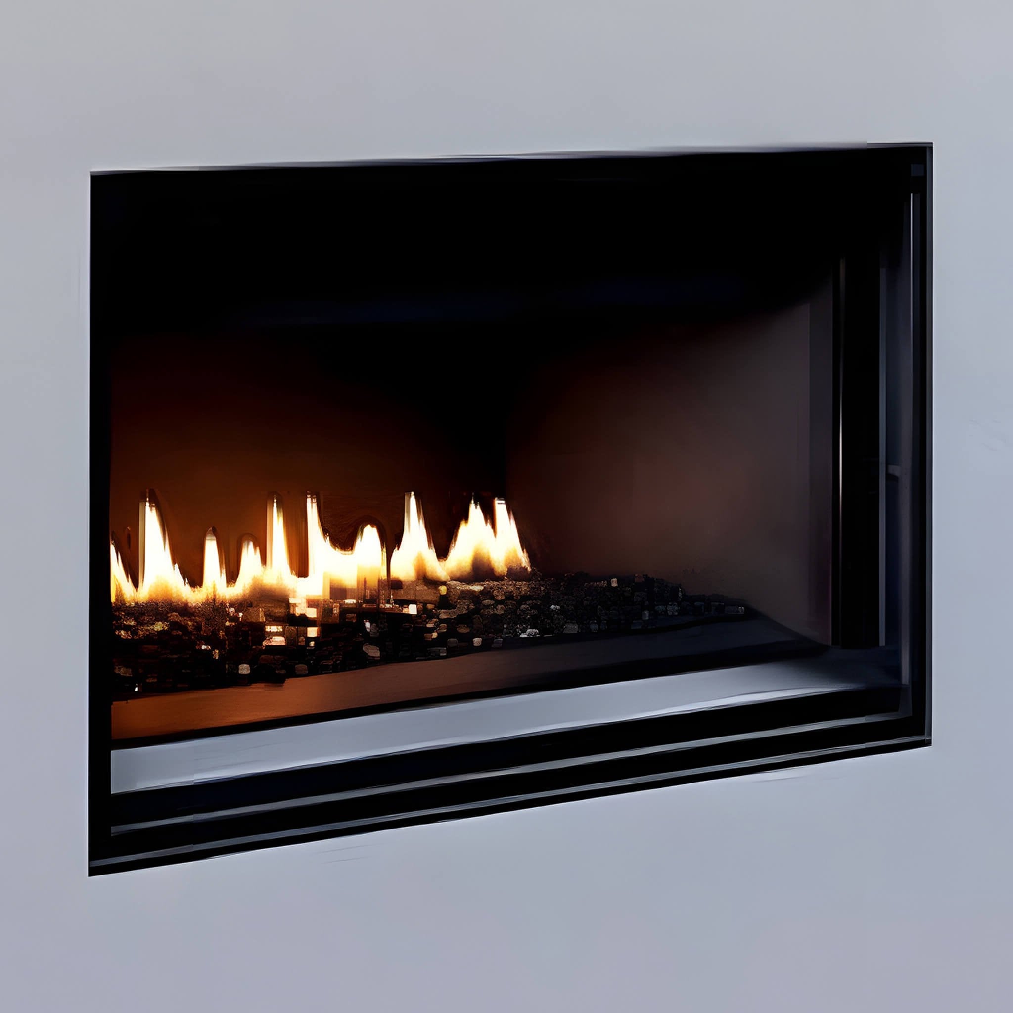 Contemporary Linear 45" Gas Fireplace